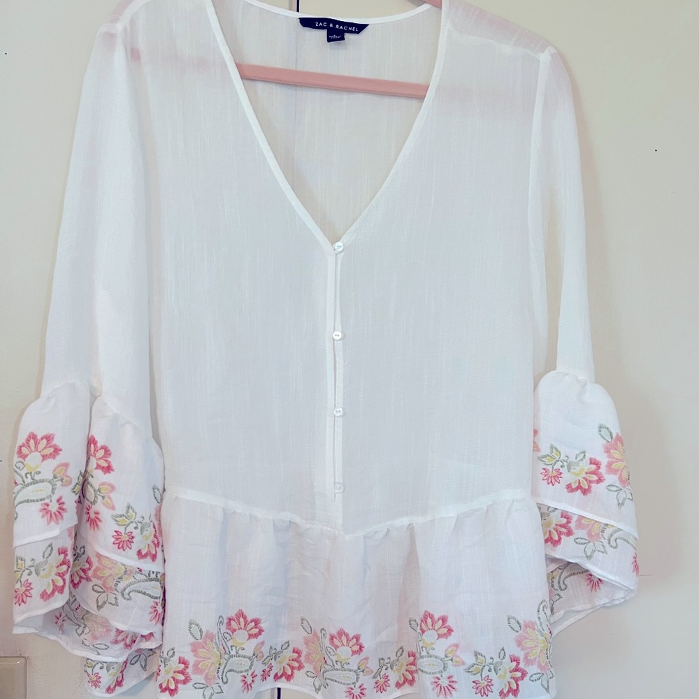 Zac & Rachel Flowy Tunic Top